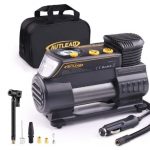 AUTLEAD C2 12V DC Portable Air Compressor Heavy Duty Tire Inflator Pump with Digital Gauge for Car Tires and Other Inflatables