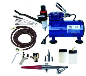 Paasche H-100D Single Action Airbrush & Compressor Package