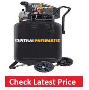 Central pneumatic 21 gallon air compressor Review