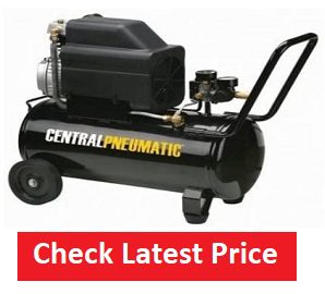 Central pneumatic 8 gallon air compressor Review